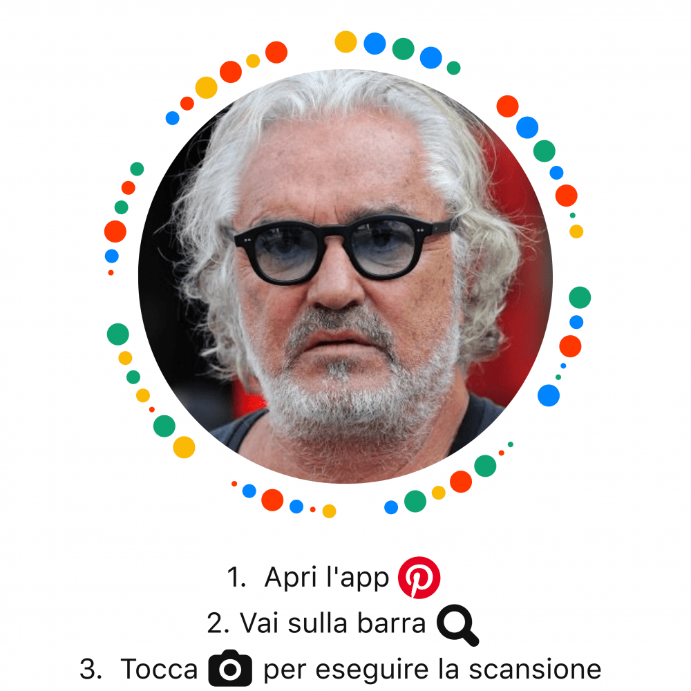 Pinterest Flavio Briatore with Epos Bronte 3 glasses