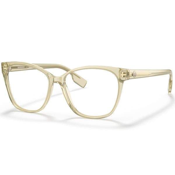 Occhiale da vista Burberry 2345 3852 colore giallino trasparente