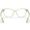 Occhiale da vista Burberry 2345 3852 colore giallino trasparente