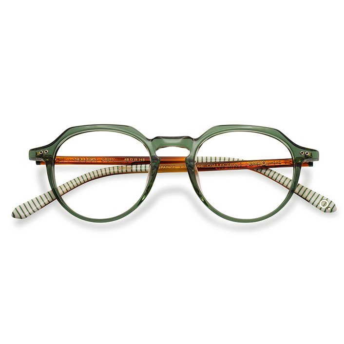 Etnia Barcelona Sellers GRHV colore verde traslucido Etnia Barcelona Sellers GRHV colore verde traslucido