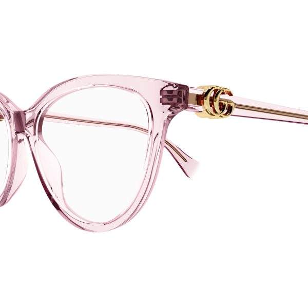 Gucci 1179O 003 rosa trasparente