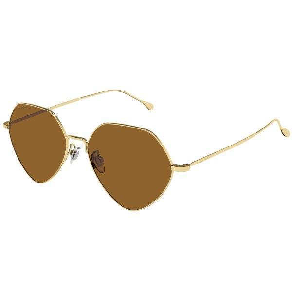 Gucci 1182S 002 oro lenti marroni