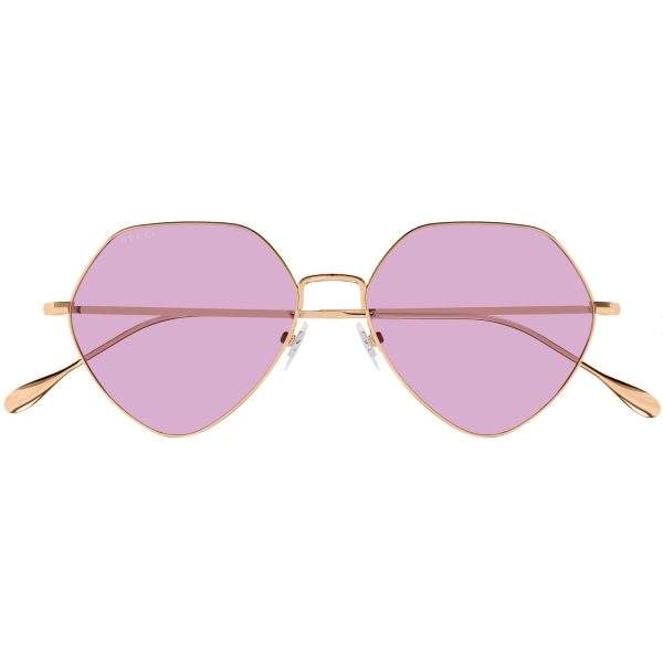 Gucci 1182S 004 oro lenti rosa