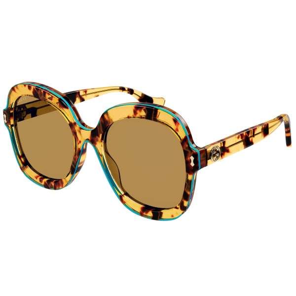 Gucci 1240S 003 tartarugato giallo
