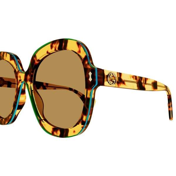 Gucci 1240S 003 tartarugato giallo