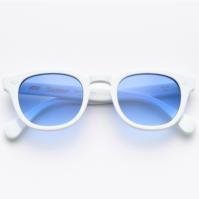 Occhiali da sole Kador Woody Bianchi 8503 A039