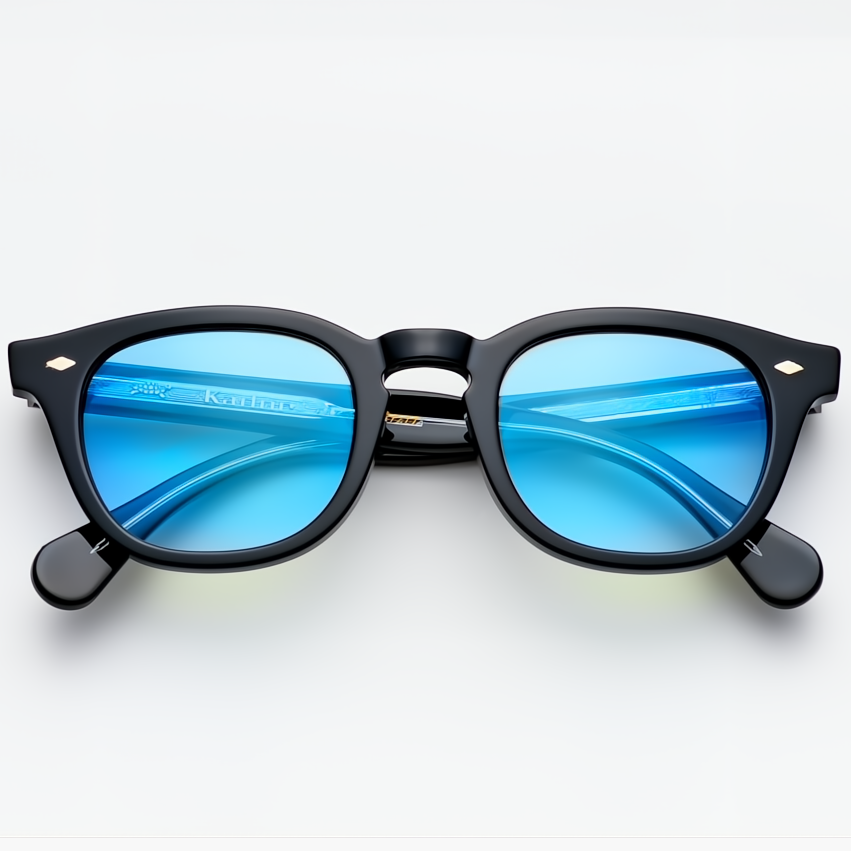 Occhiali da sole Kador Woody 7007/BXL A010 nero lucido