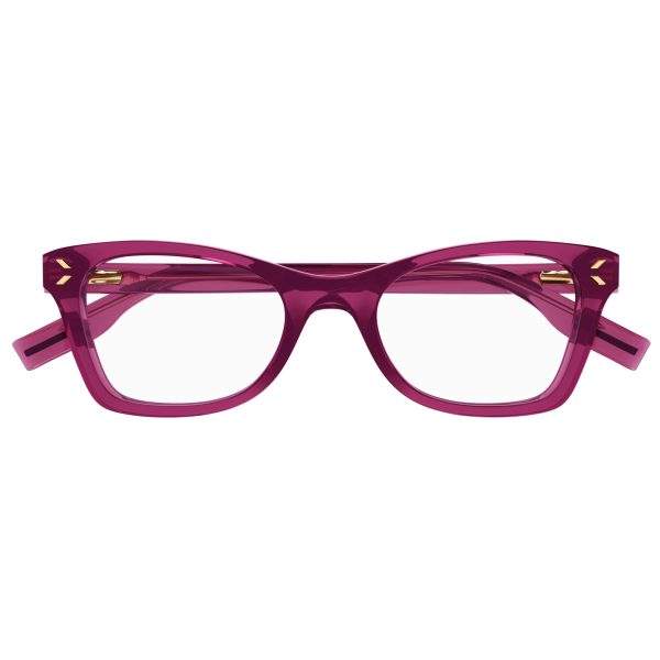 MCQ 0347O 009 burgundy trasparente