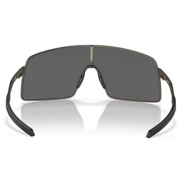 Mascherina da sole Oakley 6013 601301 colore gunmetal opaco