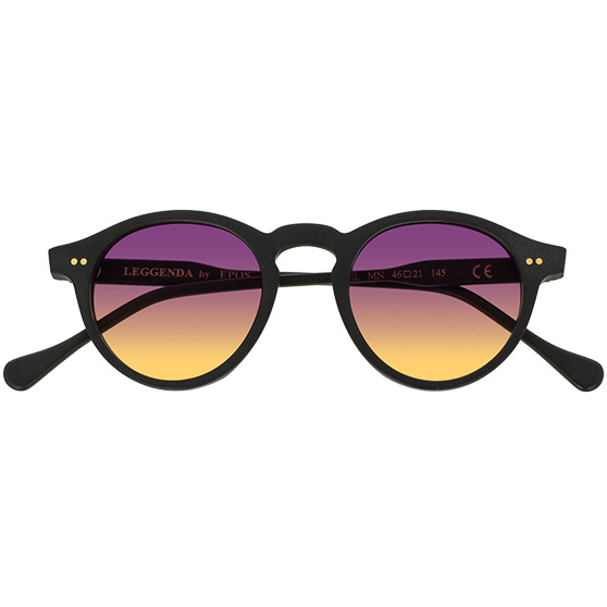 Epos Oriel MN con lenti viola sfumate arancio