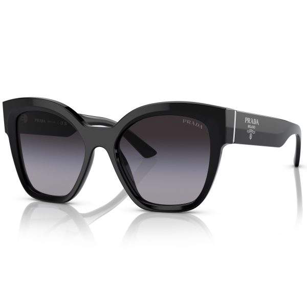 Prada 17ZS 1AB09S nero con lenti grigie sfumate